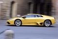 Lamborghini Murciélago LP 640 jaune profil