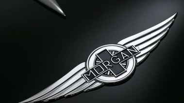 Morgan Aero SuperSports-noire-logo morgan