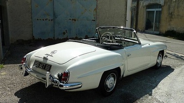 MERCEDES BENZ 190 SL 1962 - 3/4 arrière droit