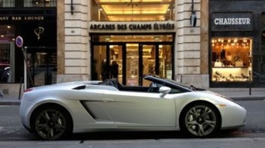 LAMBORGHINI Gallardo Spyder - VENDU 2008 - profil