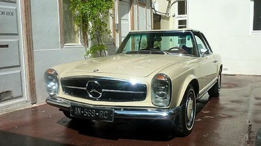 MERCEDES BENZ 280 SL - VENDU 1970 - 3/4 avant gauche