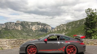 PORSCHE 997 GT3 RS MkII - VENDU 2011 - profil