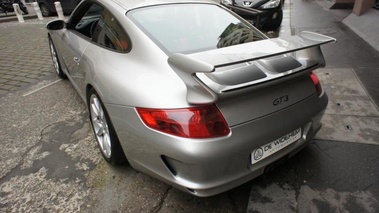 PORSCHE 997 GT3 - VENDU 2007 - 3/4 arrière gauche