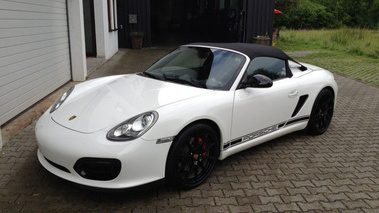 PORSCHE Boxster Spyder - VENDU 2010 - 3/4 avant gauche